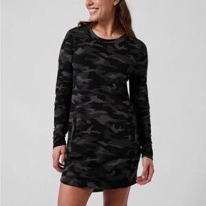 Athleta Balance Dress Camo Print 1X